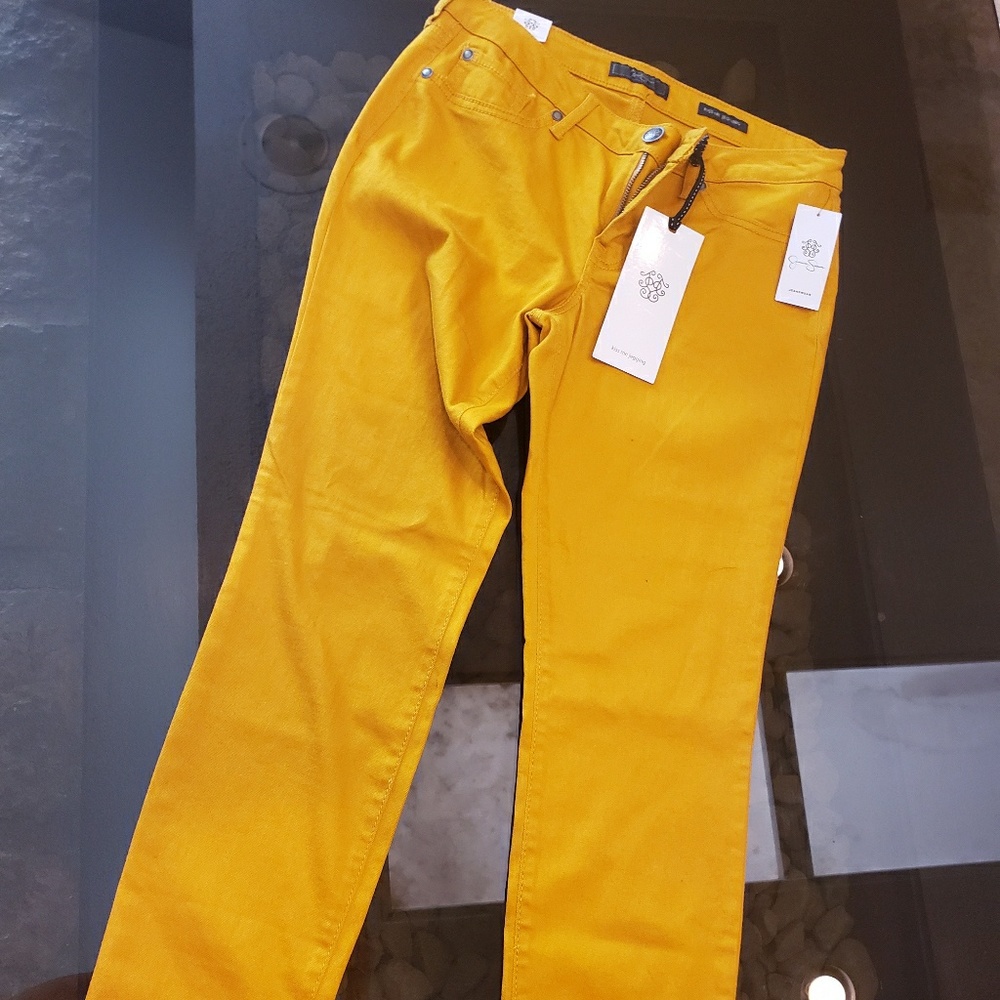 Mustard Jeggings